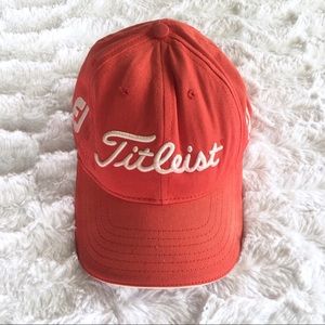 Titleist Red and White Golf Hat